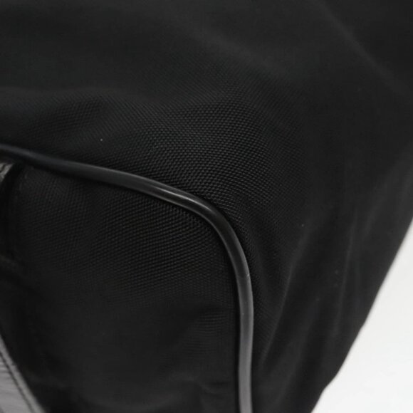 GUCCI Clutch Bag Nylon Black Silver Auth mr639 - Picture 4 of 16